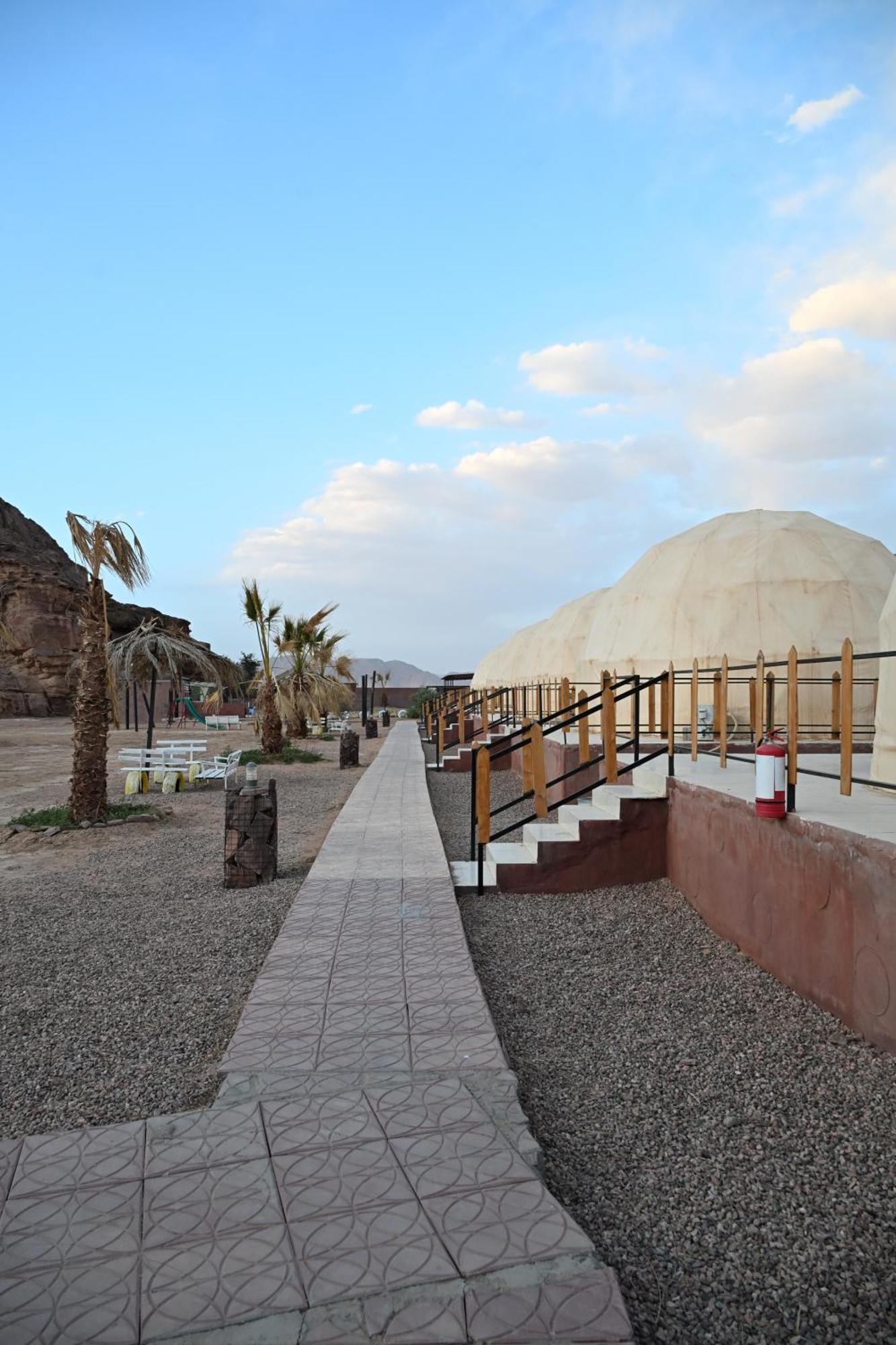 Hotel Bilal Luxury Camp Wadi Rum Exterior foto