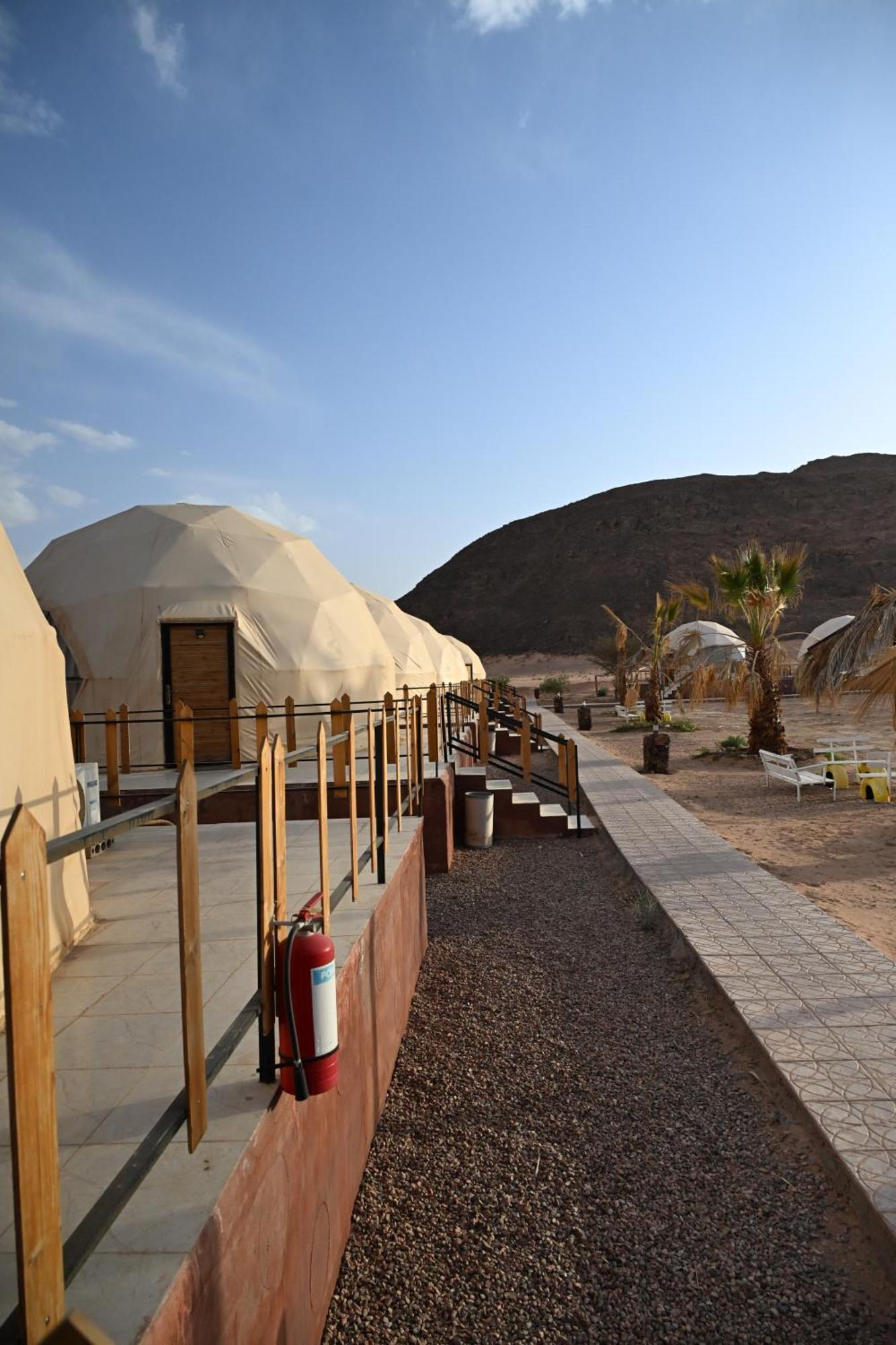 Hotel Bilal Luxury Camp Wadi Rum Exterior foto